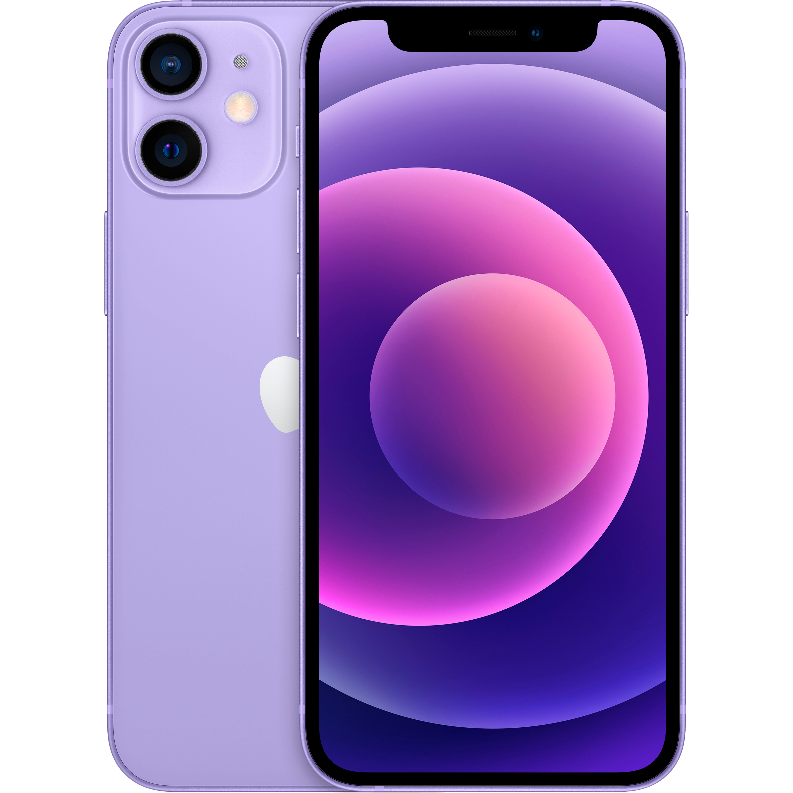 iPhone 12 mini, 64 ГБ, Фиолетовый купить: цена MJQF3RM/A, рассрочка - iSpace