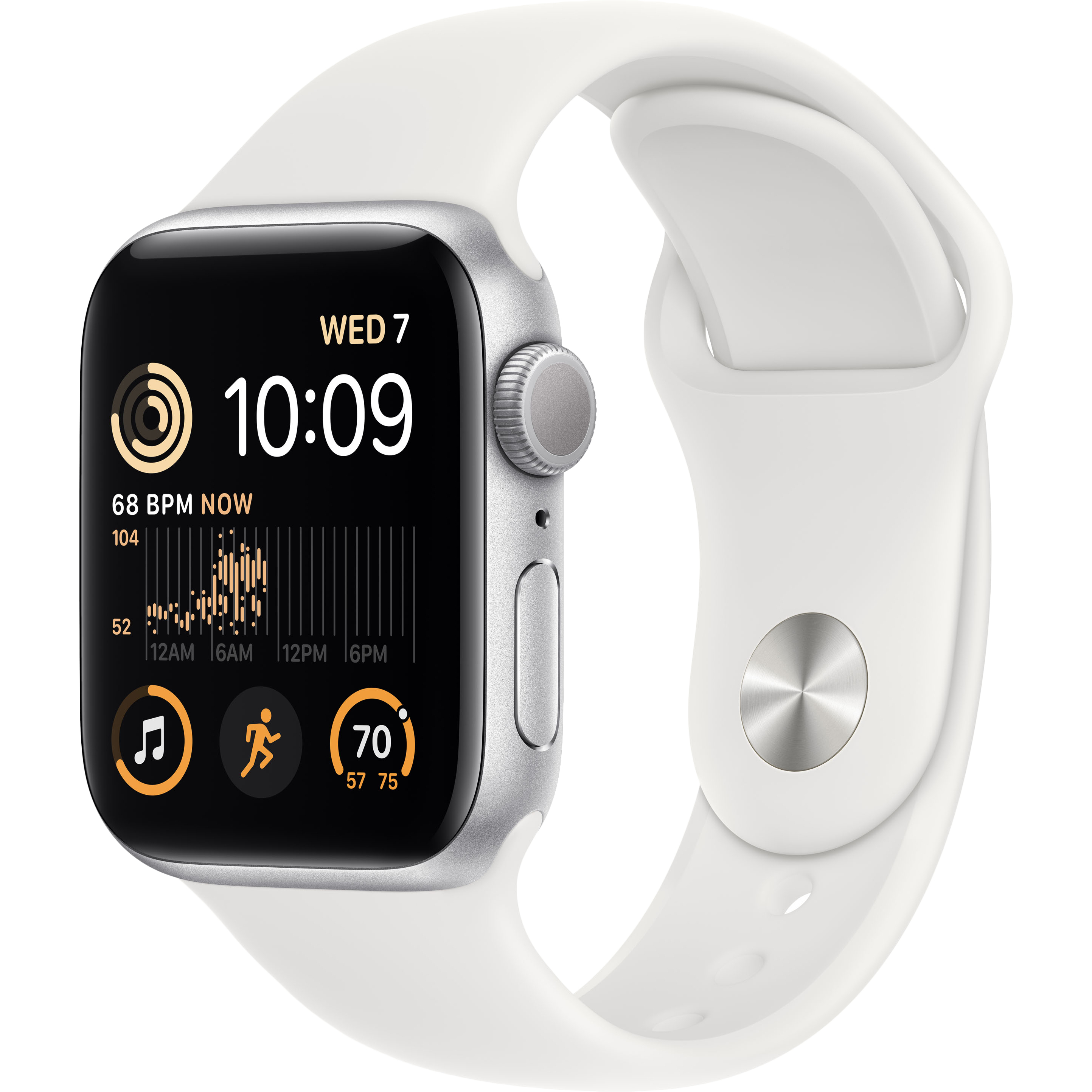 Apple Watch SE GPS Gen.2, 40mm, Silver, White Sport Band purchase