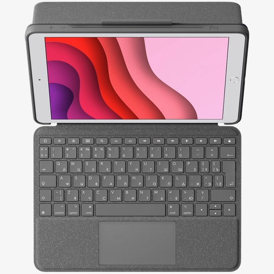 Keyboard Case LOGITECH (CIS) Combo Touch for iPad Pro 12.9-inch (5th generation) purchase: L920-010187, installments - iSpace
