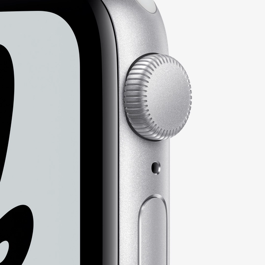 Apple Watch Nike SE GPS, 40mm, Silver, Pure Platinum/Black Nike