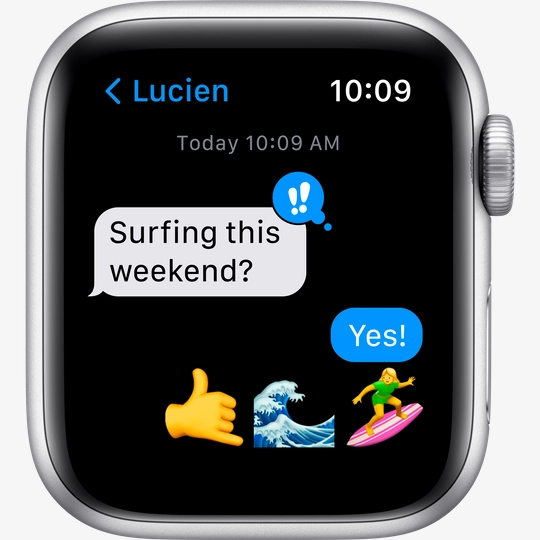 Apple Watch Nike SE GPS, 40mm, Silver, Pure Platinum/Black Nike