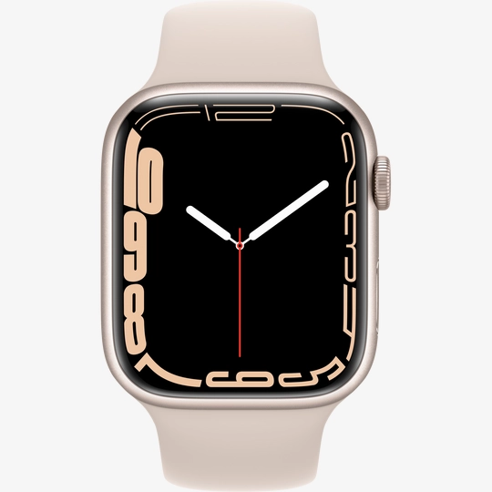 Starlight apple 7 watch