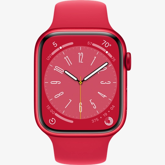 Apple Watch Series 8 GPS, 45mm, (PRODUCT)RED, (PRODUCT)RED Sport